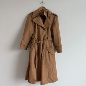 Vintage Hampton Court Classic Tan Trench Coat